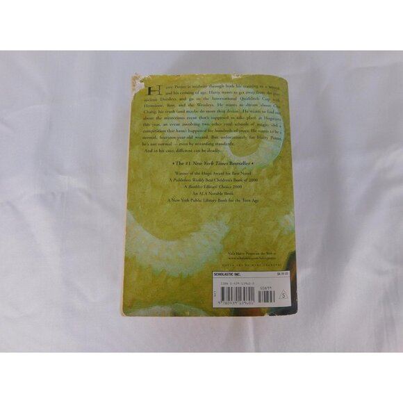 Harry Potter and the Goblet of Fire J.K. Rowling Fantasy Scholastic Paperback Bo - Picture 3 of 7